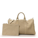 Nappa Intrecciato Large Duffel Porridge