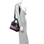 Velvet Cannage Medium Lady D-Lite Blue Red White