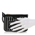 Calfskin Neverfull Inside Out BB Pochette Black