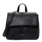 Calfskin Mini Lady Bag Black Flamma