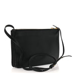 Lambskin Large Trio Crossbody Bag Black
