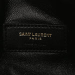 Lambskin Quilted Gaby Zipped Pouch Crema Soft