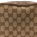 Monogram Mini Bree Messenger Bag Beige Tabacco
