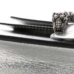 Metallic Calfskin Super Mini Dionysus Shoulder Bag Silver