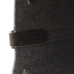 Felt Sac De Pansage Groom Bag Acier