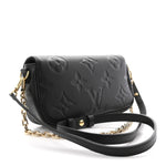 Empreinte Monogram Giant Ivy Wallet On Chain Black