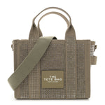 Crystal Canvas Small The Tote Bag Slate Green