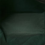 GG Supreme Monogram Textured Dollar Calfskin Web Medium Savoy Duffle Bag Beige Dark Brown