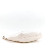 Shiny Calfskin Quilted Small Chanel 22 White