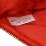Nylon Intrecciato Padded Tech Cassette Bag Red