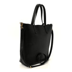 Calfskin Toy Shopping Tote Black