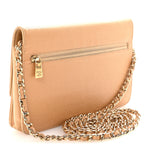 Caviar Timeless CC Wallet on Chain WOC Beige