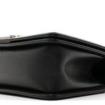 Caviar Quilted Medium Boy Flap Black