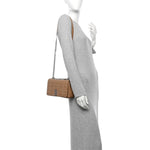 Lambskin Quilted Small Lola Bag Camel