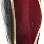 Caviar Quilted Filigree Waist Bag Black