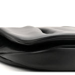Shiny Nappa Calfskin Paseo Satchel Black