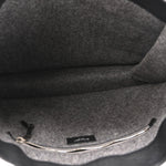Wool Calfskin Rive Gauche Tote Grey