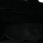 Calfskin Macro Cannage Medium Book Tote Black