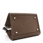 Grained Calfskin Soft Margaux 10 Bag Dark Olive