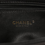 Calfskin Stitched Thin City Clutch Black