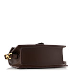Smooth Calfskin Le Bambino Dark Brown