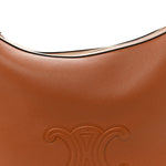 Supple Calfskin Medium Triomphe Heloise Shoulder Bag Tan