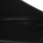 Roxy Calfskin Web Medium Studded Blondie Shoulder Flap Bag Black