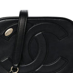 Calfskin CC Mania Camera Case Black