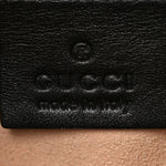 Calfskin Matelasse Studded Medium GG Marmont Tote Black