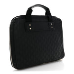 Rubber Guccissima Laptop Briefcase Black