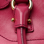 Hammered Calfskin Batik Tote Pink