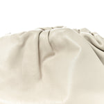 Smooth Butter Calf The Pouch Oversized Clutch Plaster