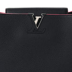 Taurillon Capucines MM Cobalt Fuchsia