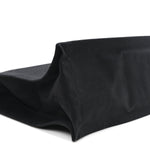 Linen Calfskin Rive Gauche Tote Black