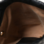 Calfskin Matelasse Mini GG Marmont 2.0 Bucket Bag Black