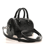 Calfskin Monogram Saga Speedy Trunk 20 Black