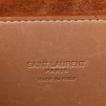 Smooth Vintage Calfskin Monogram Medium Kaia Satchel Gold