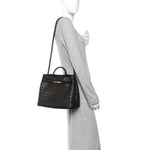 Nappa Intrecciato Medium Andiamo Shoulder Bag Fondant