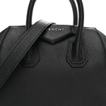 Sugar Goatskin Mini Antigona Black