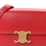Shiny Calfskin Teen Triomphe Red