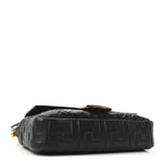 Nappa FF 1974 Embossed Baguette Black