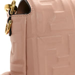 Nappa FF 1974 Embossed Baguette Rosa Bourbon