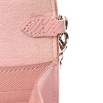Epi Twist Belt Chain Wallet Rose Ballerine