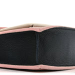 Calfskin My Lockme Chain Pochette Rose Ballet White