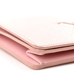 Epi Twist Belt Chain Wallet Rose Ballerine