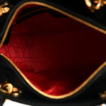 Lambskin Cannage Medium Lady Dior Black