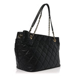 Caviar Quilted CC Timeless Soft Tote Black