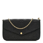 Empreinte Pochette Felicie Chain Wallet Black