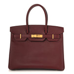 Epsom Birkin 30 Rouge H