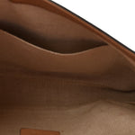 Pebbled Calfskin Medium Soho Flap Crossbody Camelia